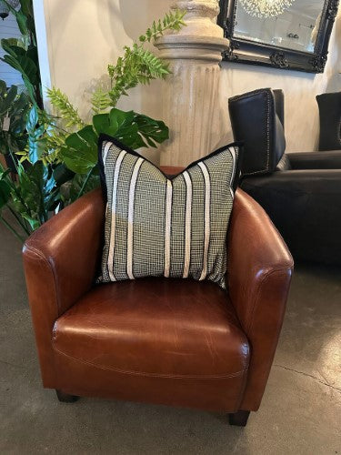 Snugg & Co. Cushion Cover - Jacquard Cushion Cover - Light Green Jacquard