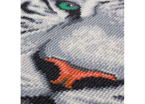 CrystalArt - White Tiger 30x30cm Kit
