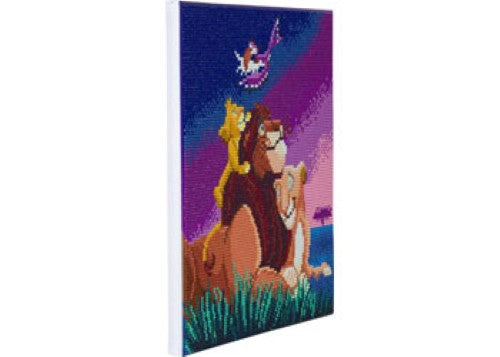 CrystalArt - Lion King Family 30x30cm Kit