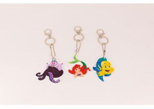 CrystalArt - Little Mermaid Keyring Set