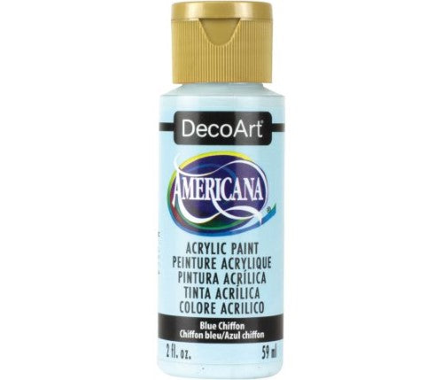 Decoart Americana Acrylic Paint 2oz BLUE CHIFFON