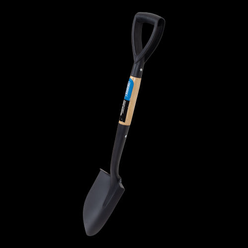 DRAPER Round Point Mini Shovel with Wooden YD-Handle