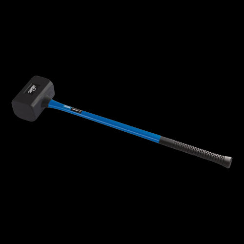 DRAPER 128oz Rubber Dead Blow Hammer with Fibreglass Shafts