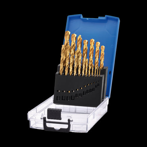 DRAPER 19pc HSS Titanium Drill Bit Set