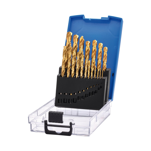 DRAPER 19pc HSS Titanium Drill Bit Set