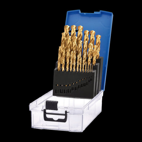 DRAPER 25pc HSS Titanium Drill Bit Set