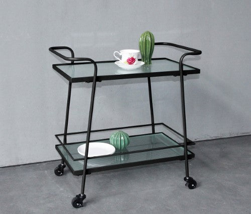 Metal Bar Cart - Black