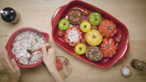 Large Rectangular Oven Dish - Flour - Emile Henry