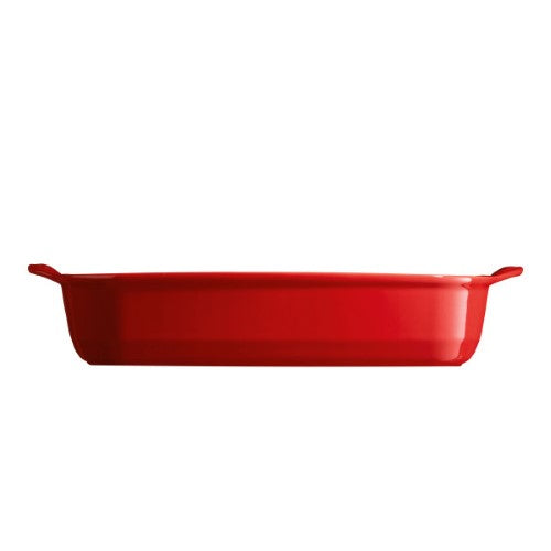 Large Rectangular Oven Dish - Burgundy - Emile Henry