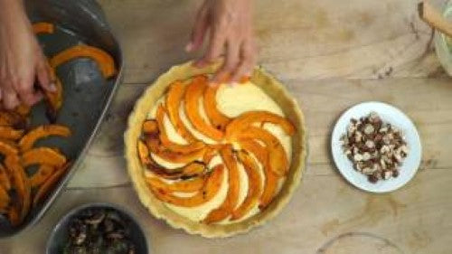 Deep Flan Dish 24 cm - Blue Ocean - Emile Henry