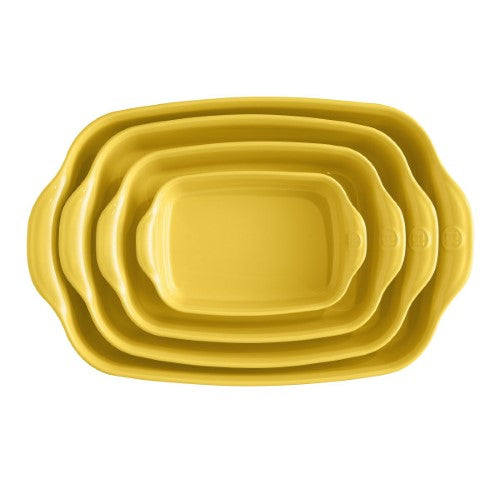 Medium Rectangular Oven Dish - Provence Yellow - Emile Henry