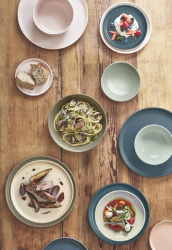 Individual Bowl 15cm - Powder Pink/Ivory - Emile Henry - Set of 6