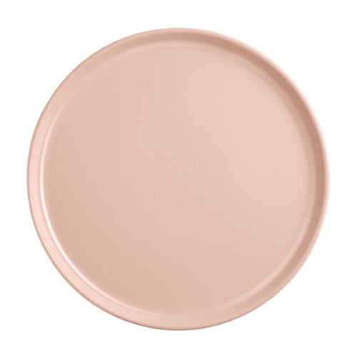 XL Plate 28cm - Powder Pink/Ivory - Emile Henry - Set of 4