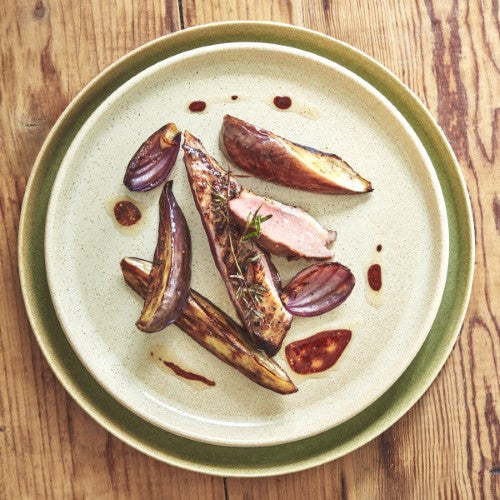 Small Plate 18cm - Almond/Ivory - Emile Henry - Set of 4