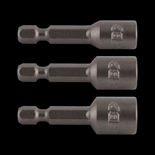 GFB 3pc Magnetic Nutsetter Set (6, 8, 10mm x 45mm)