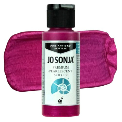 Jo Sonja 60ml Pearlescent Paints MAGENTA