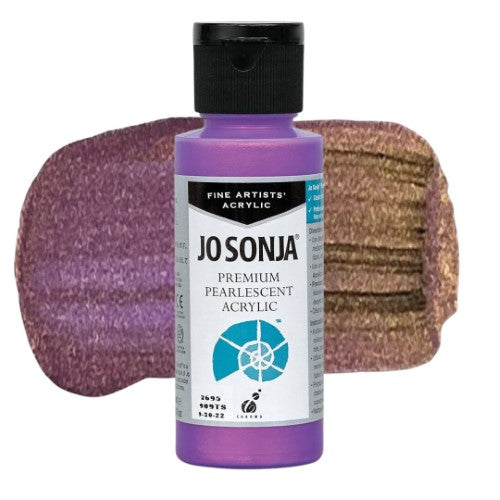 Jo Sonja 60ml Pearlescent Paints RED VIOLET