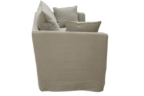 Montigo 3 Seater-Taupe Linen /Cotton Mix