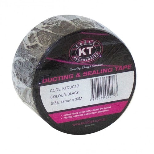 BLACK DUCT TAPE 48MM X 30M