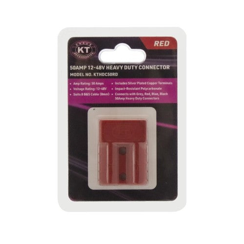 RED 50AMP HEAVY DUTY CONNECTOR