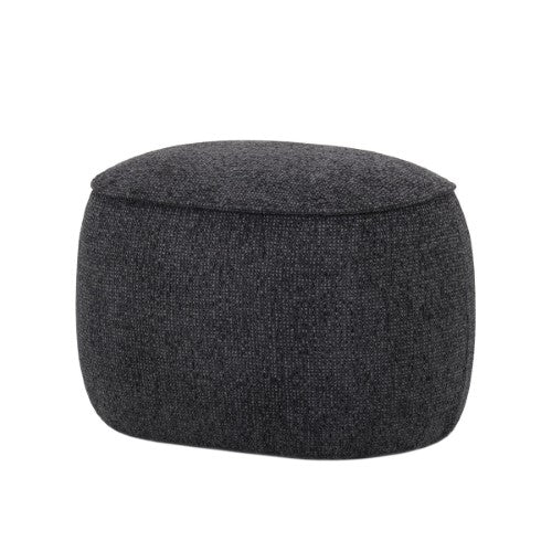 Chicago Ottoman - Charcoal