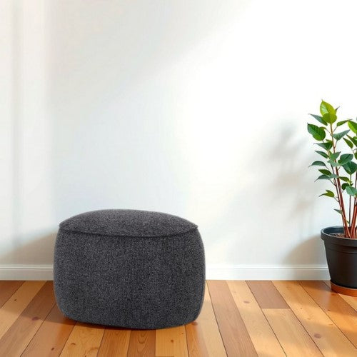 Chicago Ottoman - Charcoal