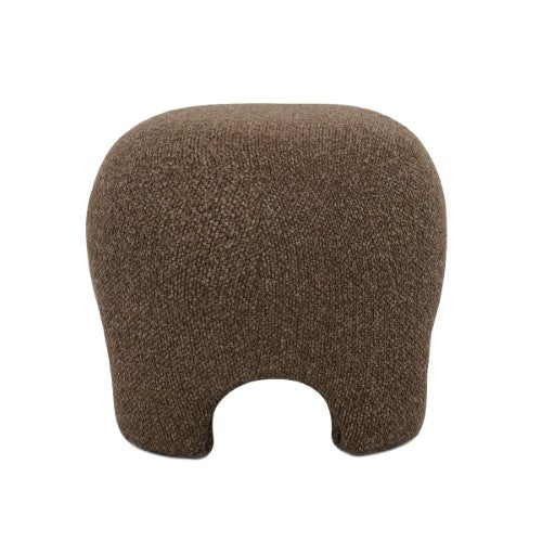 Elle Ottoman - Driftwood