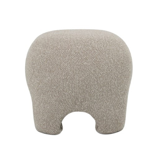 Elle Ottoman - Eggshell