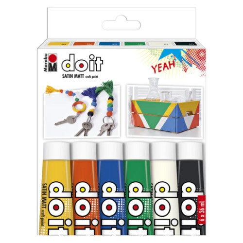 Marabu Do It Craft Paint Set 6x36ml