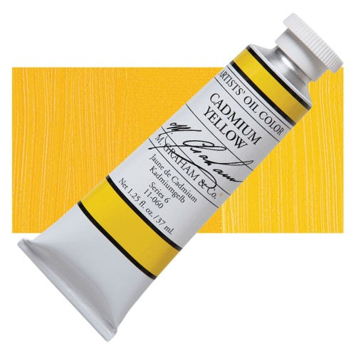 M Graham 37ml Artists' Oil Paints CADMIUM YELLOW
