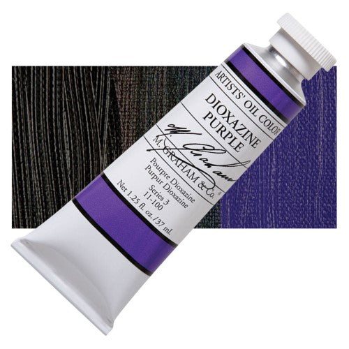 M Graham 37ml Artists' Oil Paints DIOXAZINE PURPLE