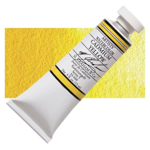 M Graham 15ml Artists' Watercolour Paints CADMIUM YELLOW