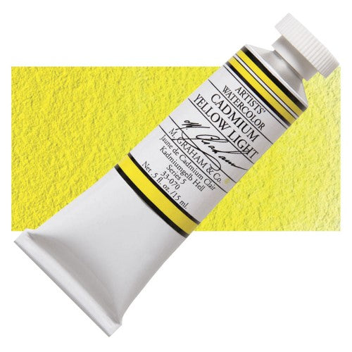 M Graham 15ml Artists' Watercolour Paints CADMIUM YELLOW LIGHT