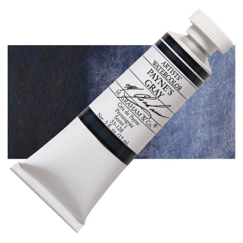 M Graham 15ml Artists' Watercolour Paints PAYNES GRAY