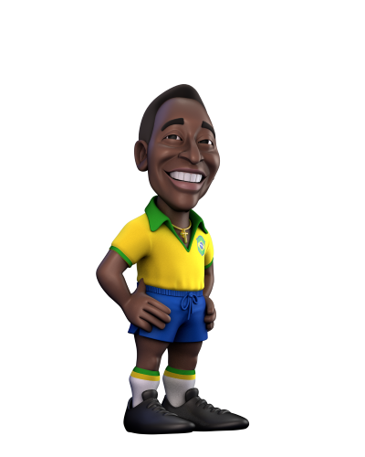 MINIX Collectible Figurine - PELE BRAZIL 1ST KIT