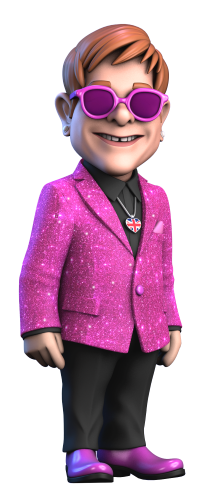 MINIX Collectible Figurine - ELTON JOHN