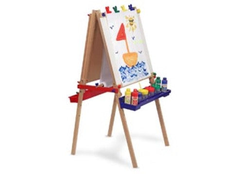 Melissa & Doug - Deluxe Wooden Standing Art Easel