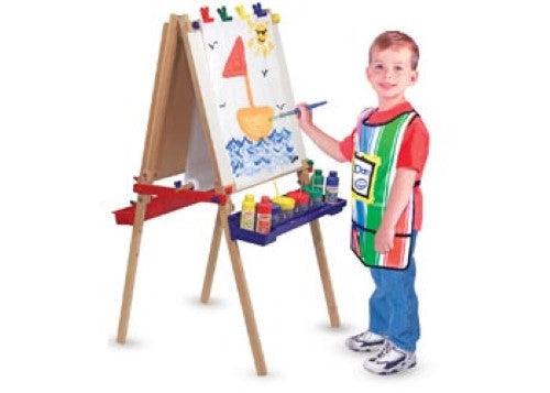 Melissa & Doug - Deluxe Wooden Standing Art Easel
