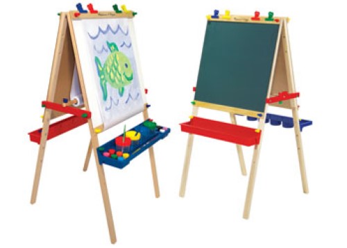 Melissa & Doug - Deluxe Wooden Standing Art Easel