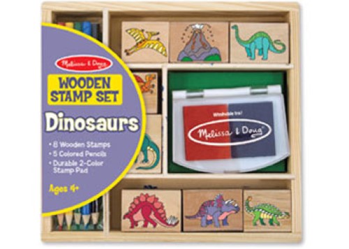 Melissa & Doug - Dinosaur Stamp Set