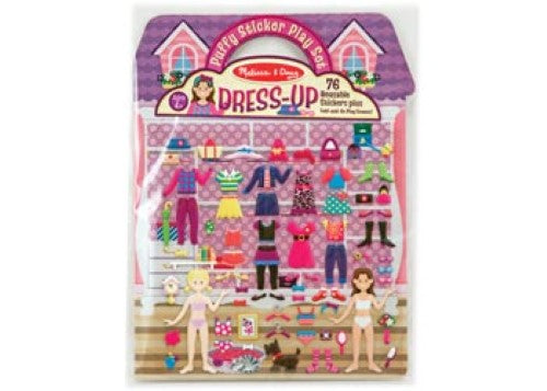 Melissa & Doug - Reusable Puffy Sticker Play Set - Dress-Up