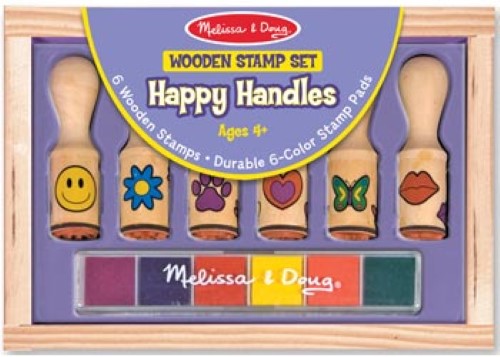 Melissa & Doug - Happy Handle Stamp Set
