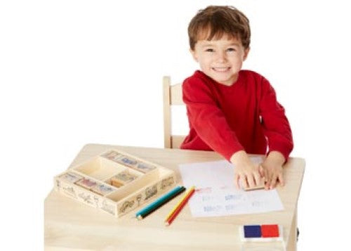 Melissa & Doug - Vehicle Stamp Set