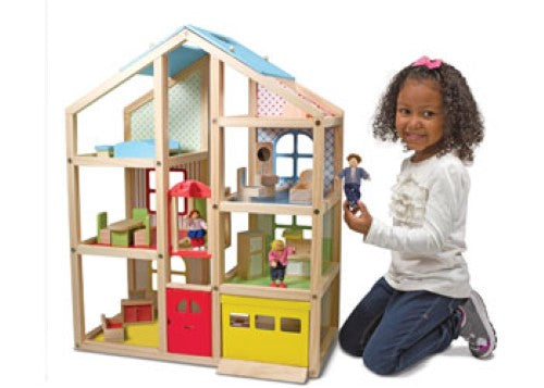 Melissa & Doug - Hi-Rise Dollhouse