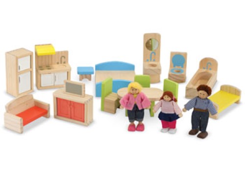 Melissa & Doug - Hi-Rise Dollhouse