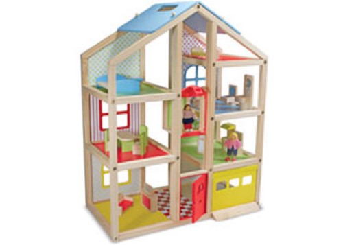 Melissa & Doug - Hi-Rise Dollhouse