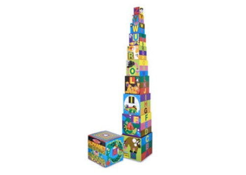 Melissa & Doug - Alphabet Nesting & Stacking Blocks