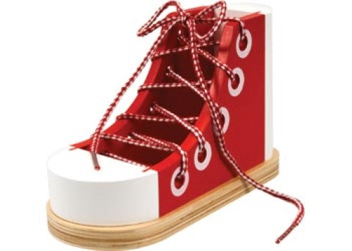 Melissa & Doug - Wooden Lacing Sneaker