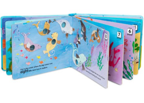 Melissa & Doug - Poke-A-Dot - Who's in the Ocean Book
