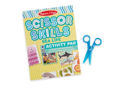 Melissa & Doug - Scissor Skills Activity Pad - Sea Life
